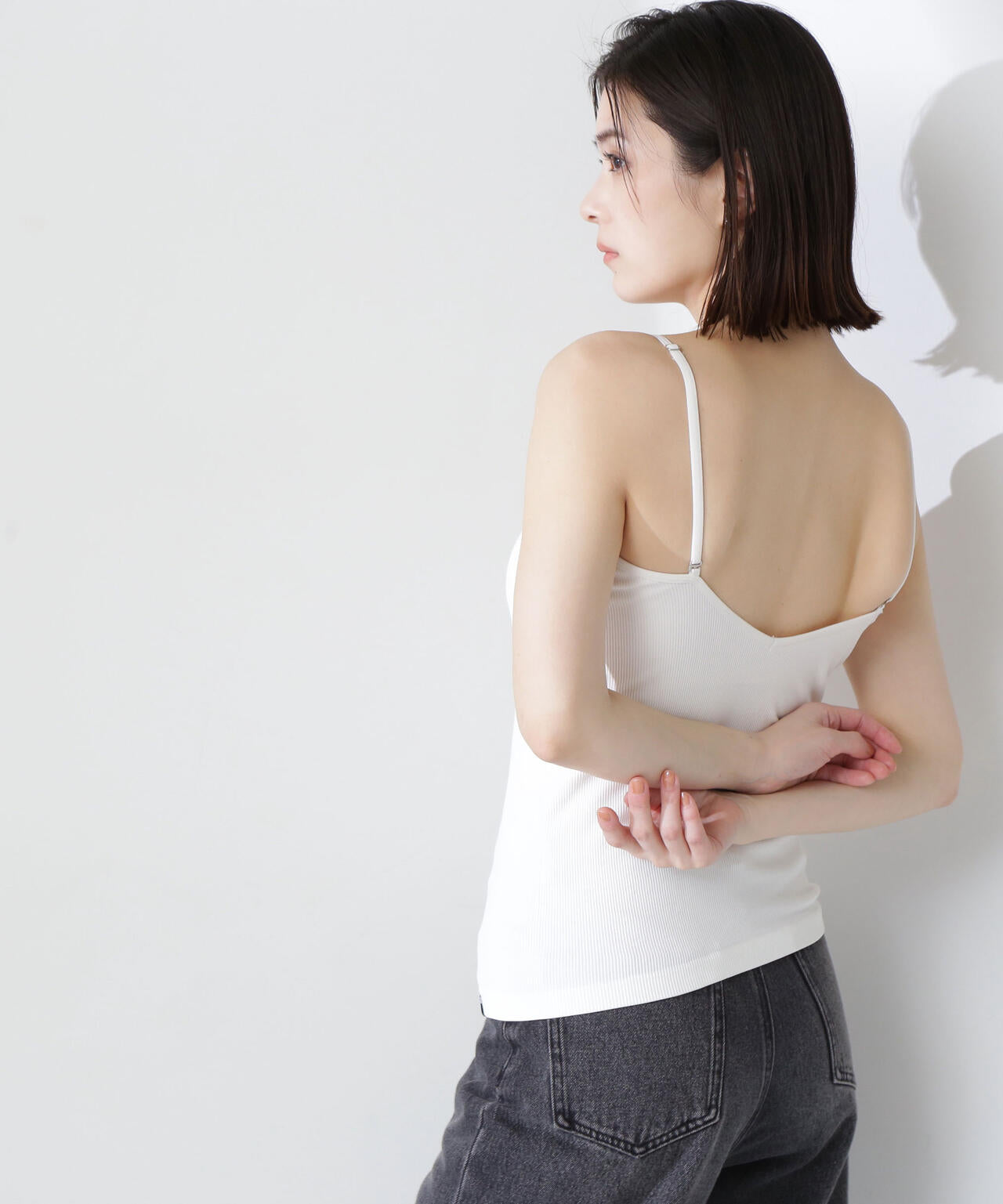 <Oggi掲載>カップインバックシャンキャミソール