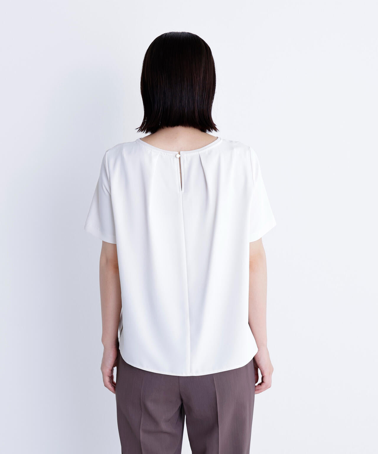 シフォンラインTブラウス*