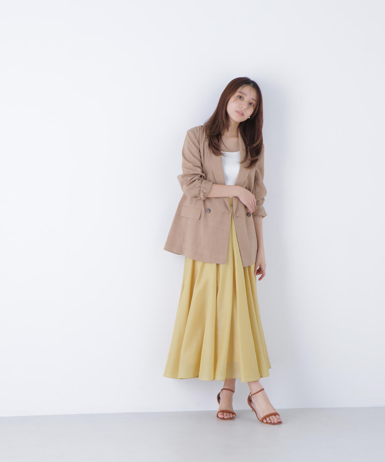 シャイニーシアーボイルスカート*