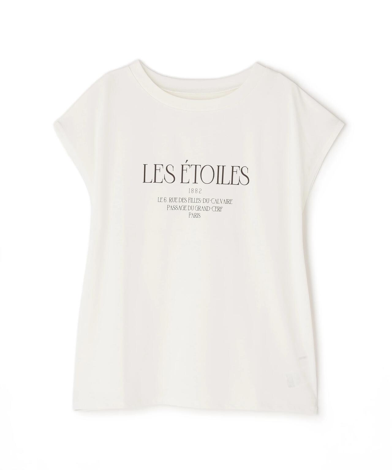 フレンチスリーブロゴTシャツ*