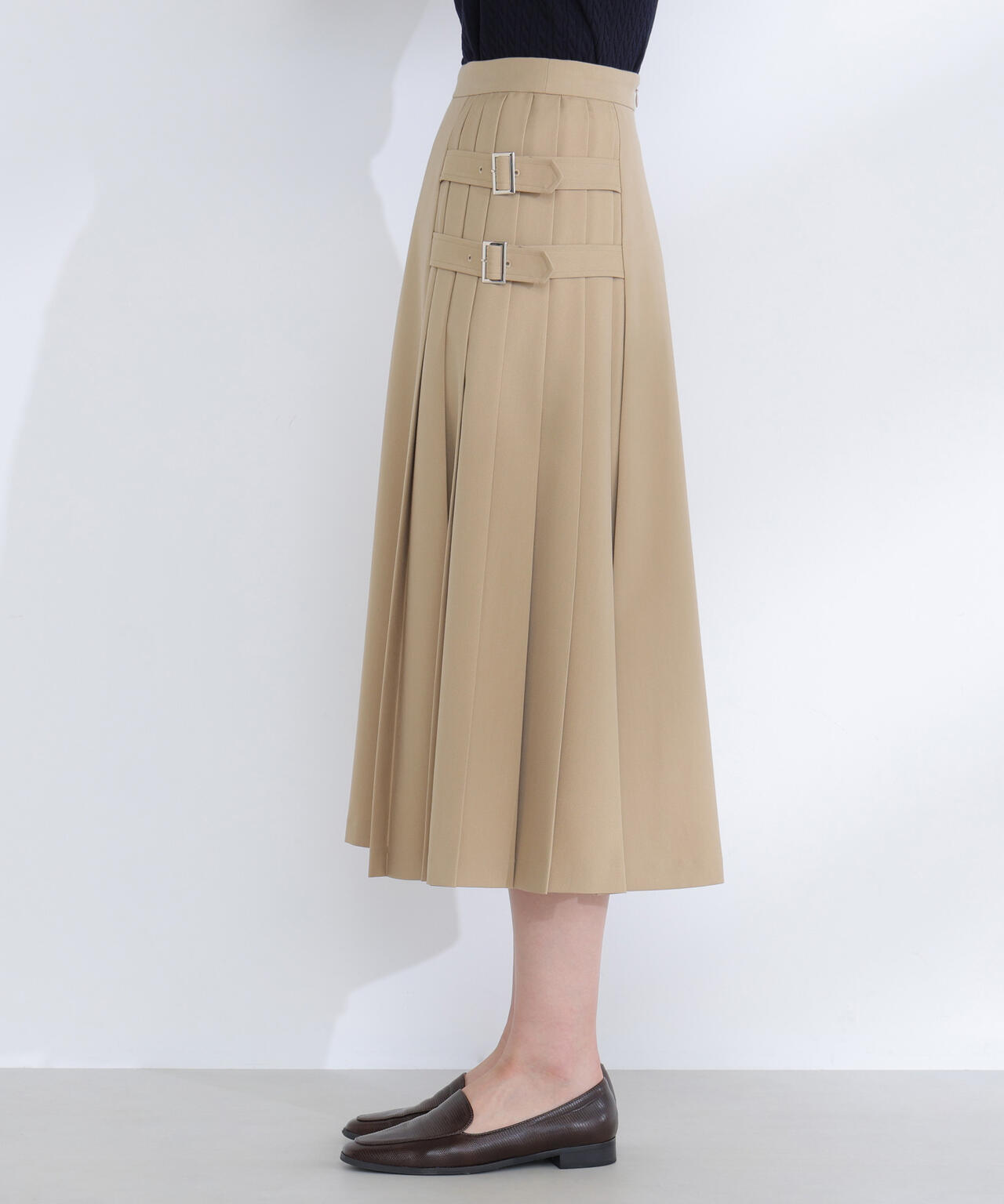＜Oggi.jp掲載＞サイドプリーツスカート