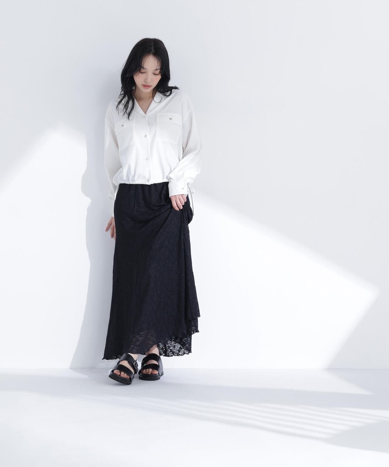 163cm 着用サイズ：M