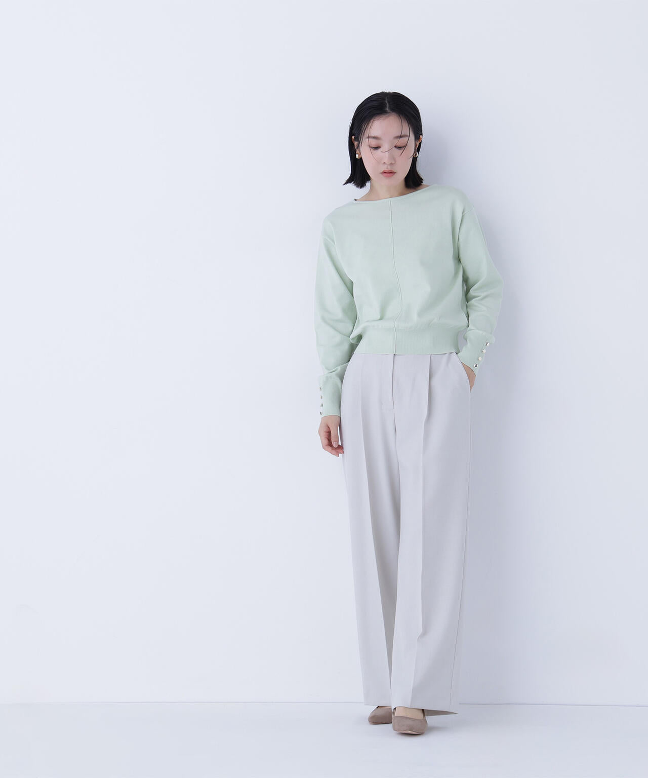 ダブルブレスト  SETUP パンツ