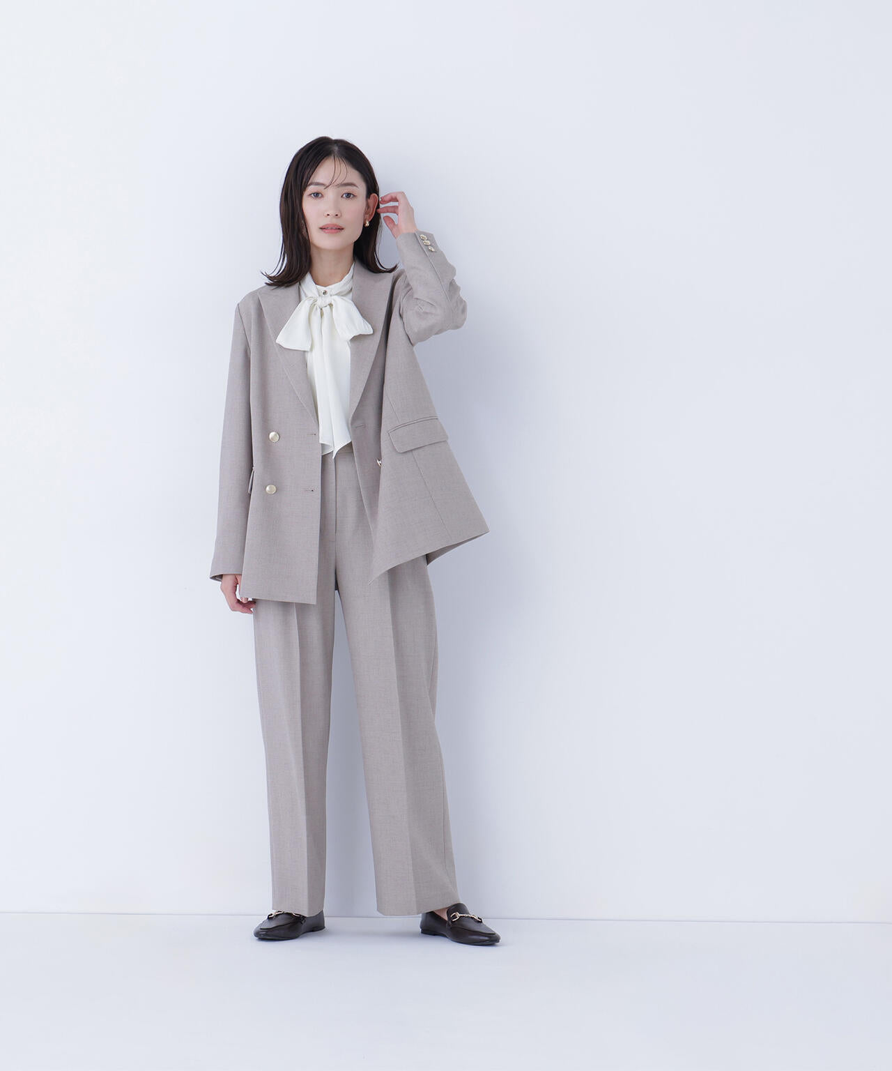 ダブルブレスト  SETUP パンツ