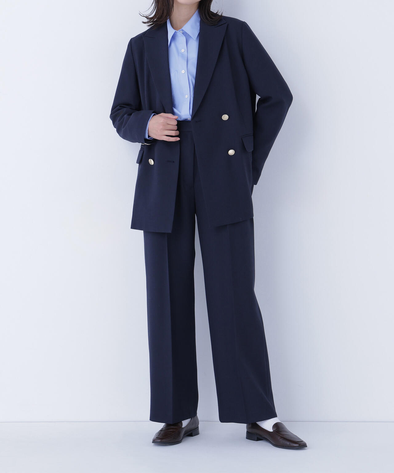 ダブルブレスト  SETUP パンツ