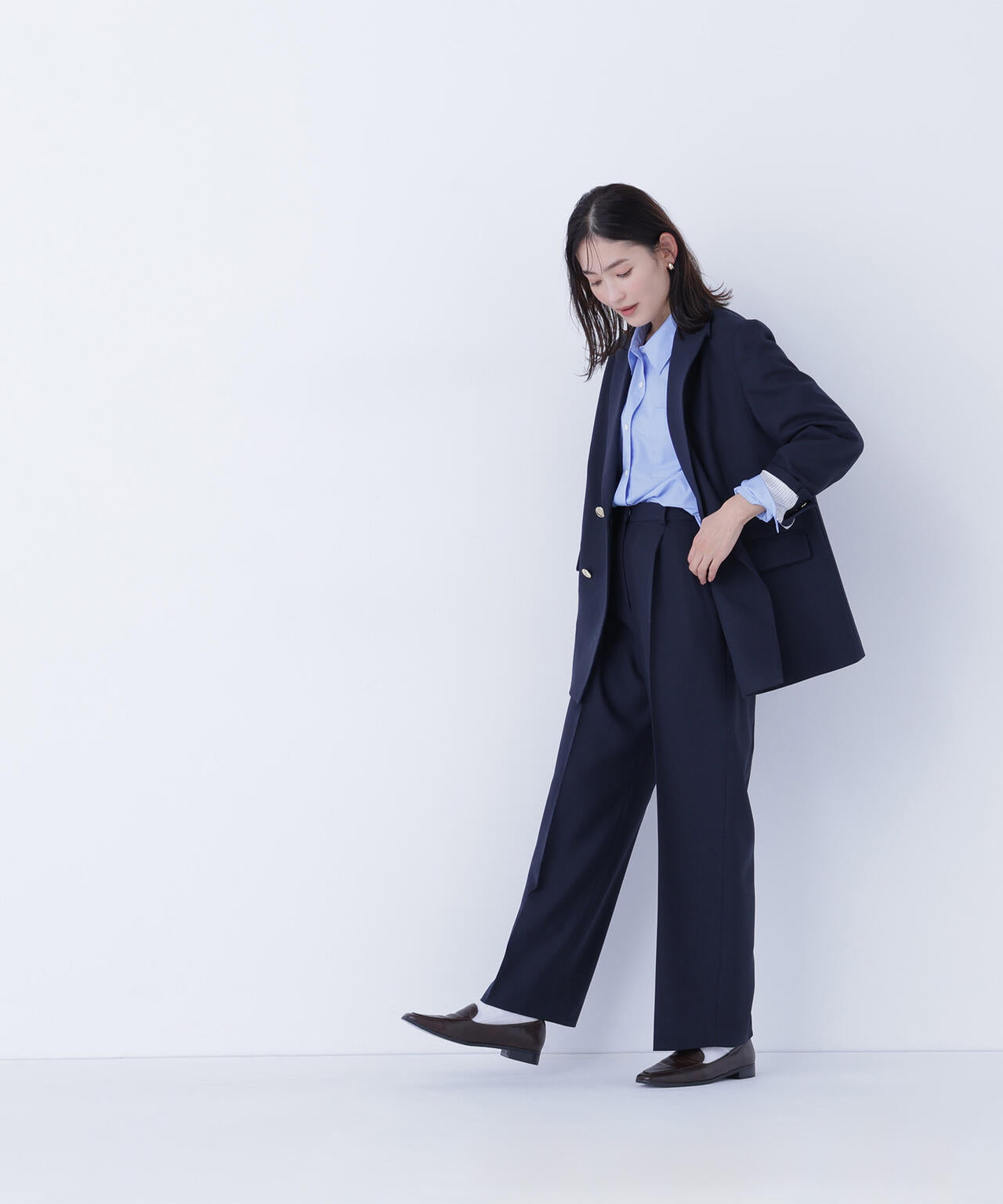 ダブルブレスト  SETUP パンツ