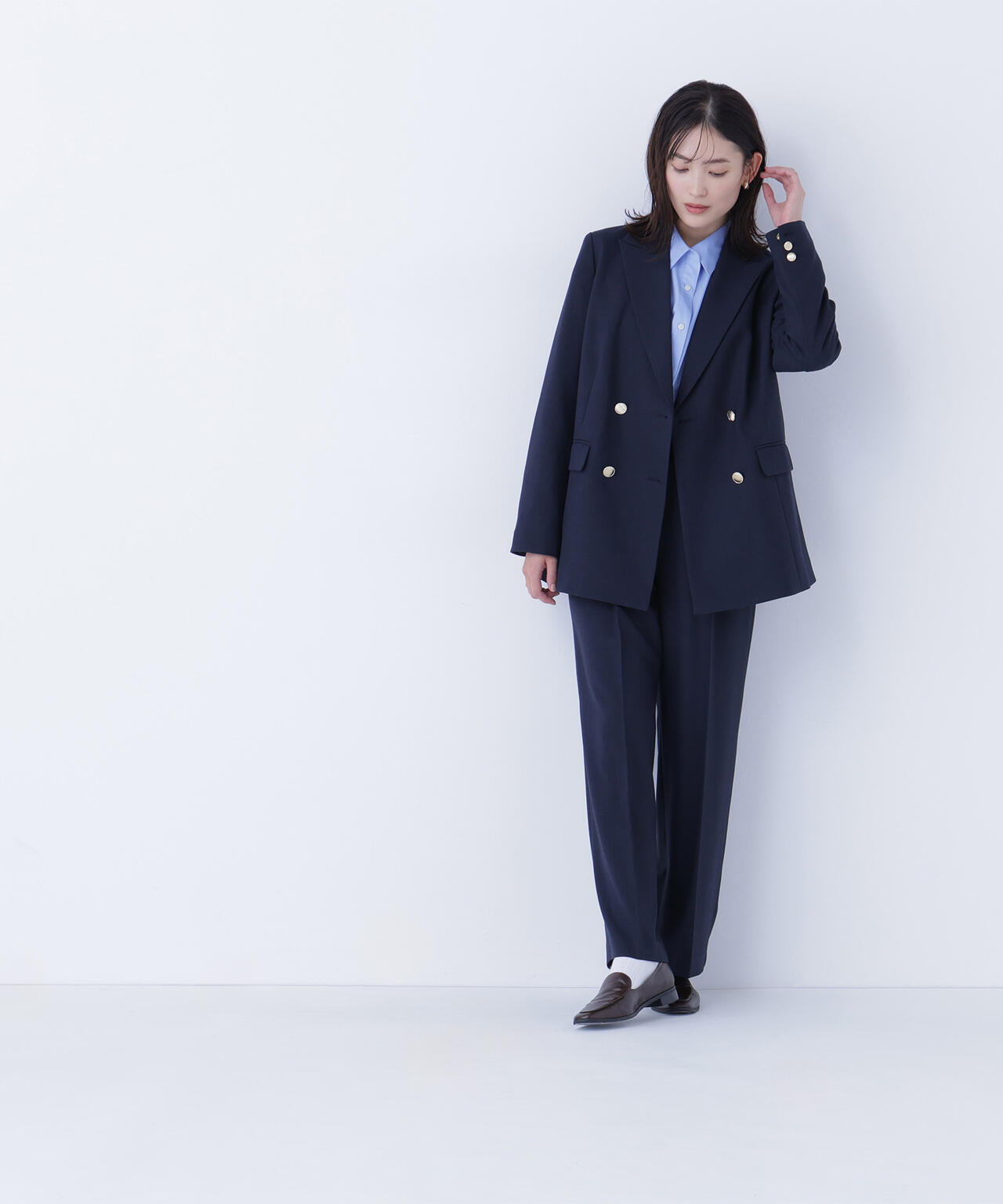 ダブルブレスト  SETUP パンツ