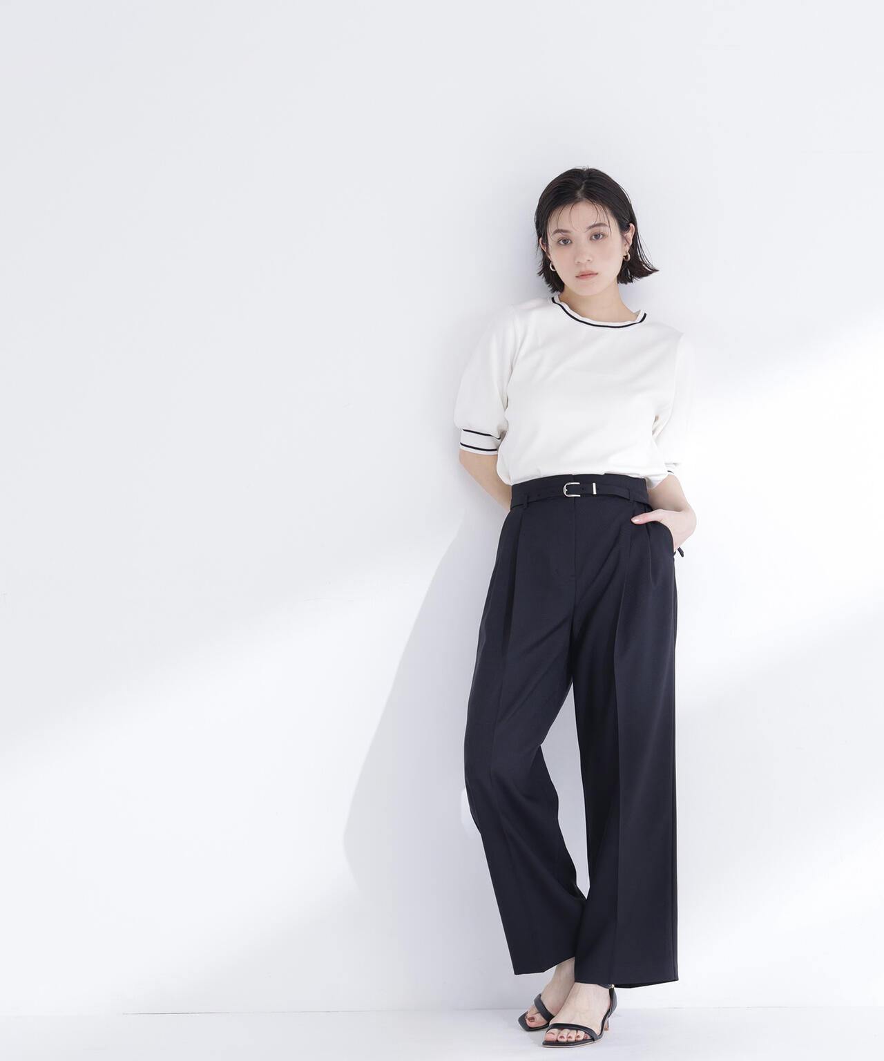 ＜Oggi.jp掲載＞＜ちょうど、いい服＞はいたら沼！美脚ワイドパンツ