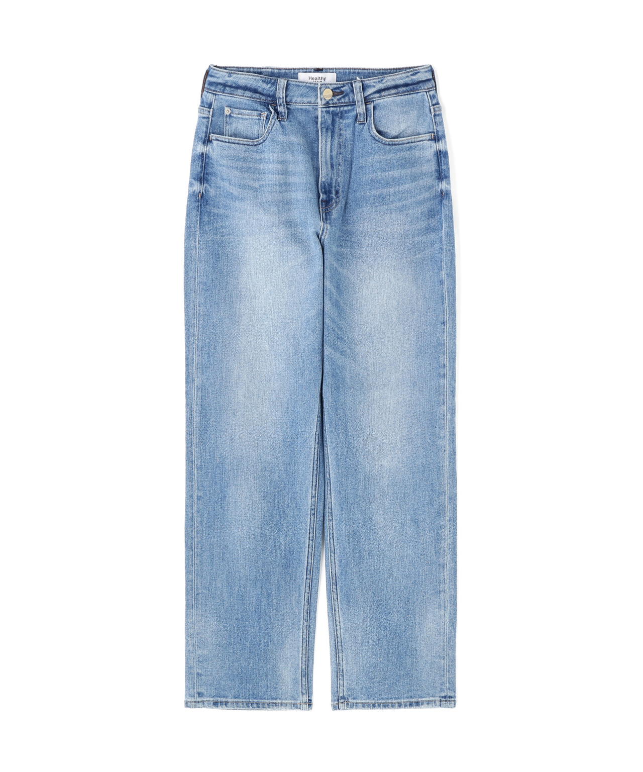 ＜FUDGE掲載＞＜Healthy DENIM＞ハイライズストレートデニムパンツ