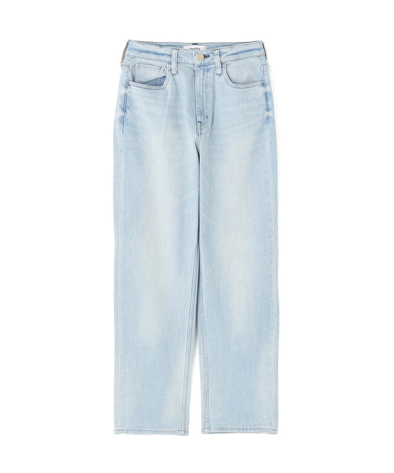 ＜FUDGE掲載＞＜Healthy DENIM＞ハイライズストレートデニムパンツ