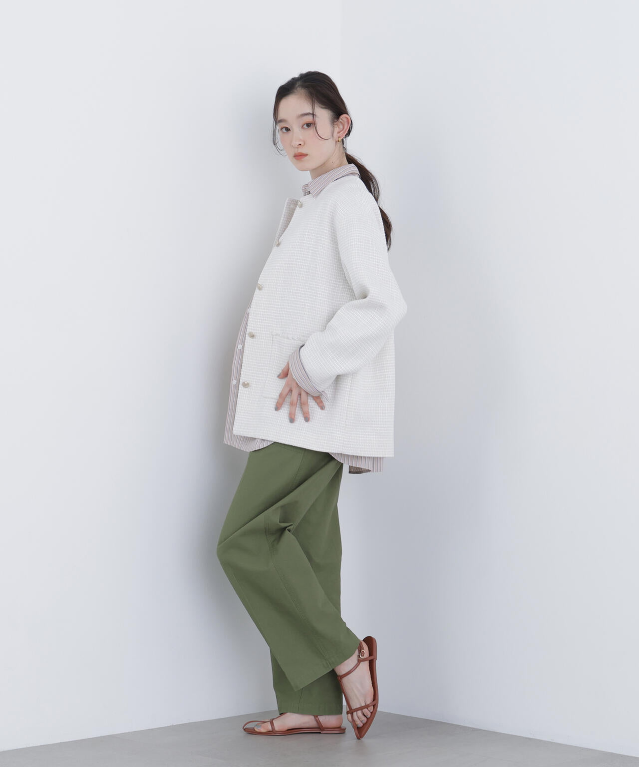 163cm 着用サイズ：M