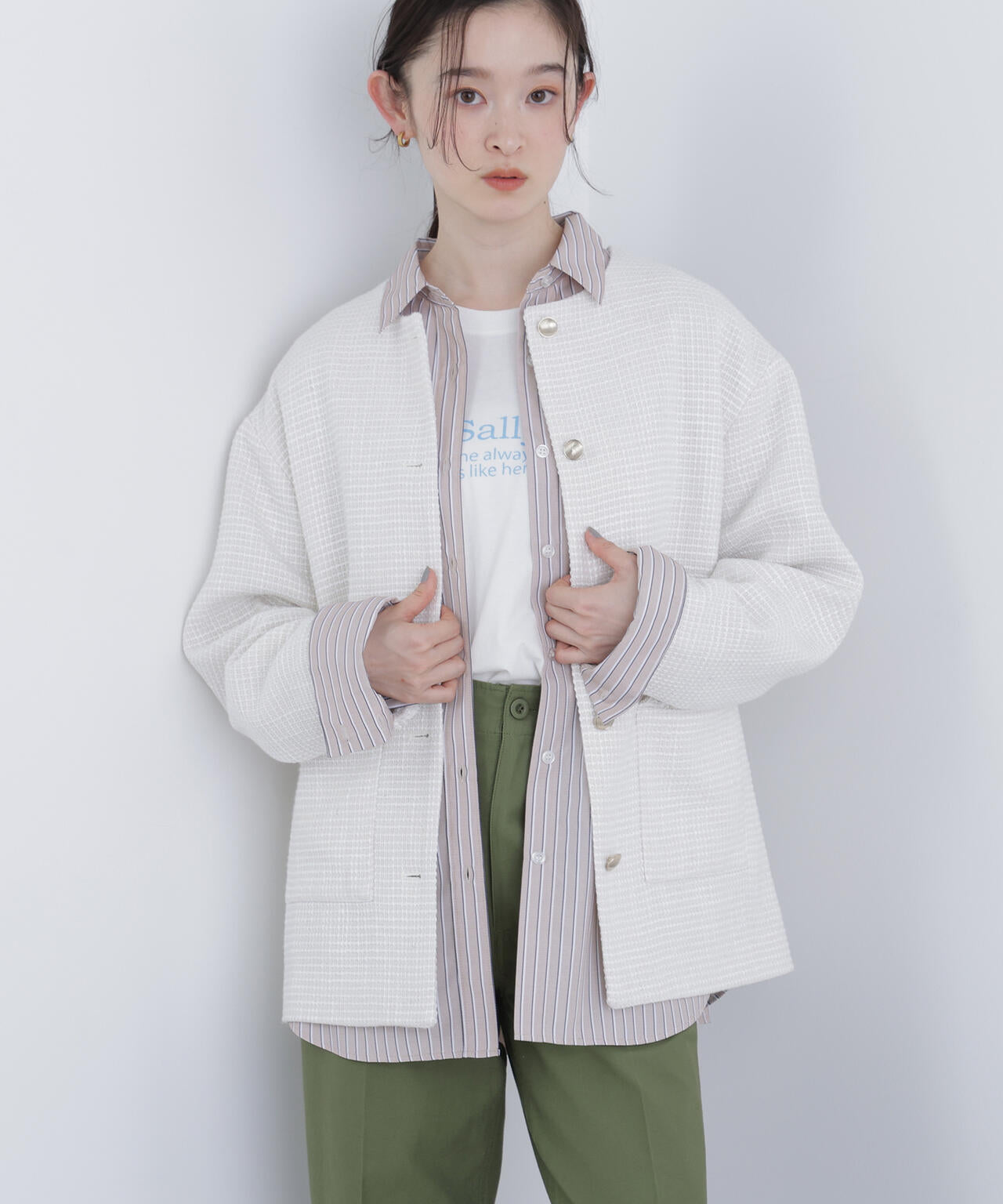 163cm 着用サイズ：M