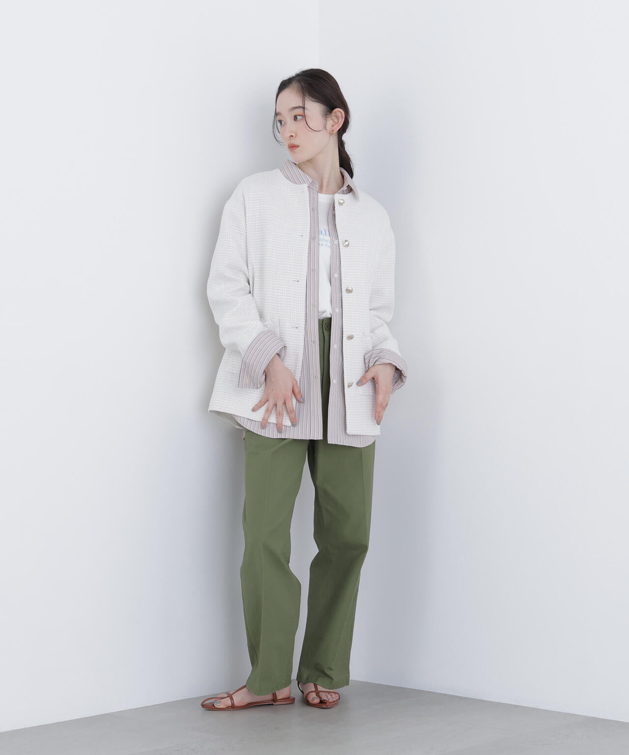 163cm 着用サイズ：M