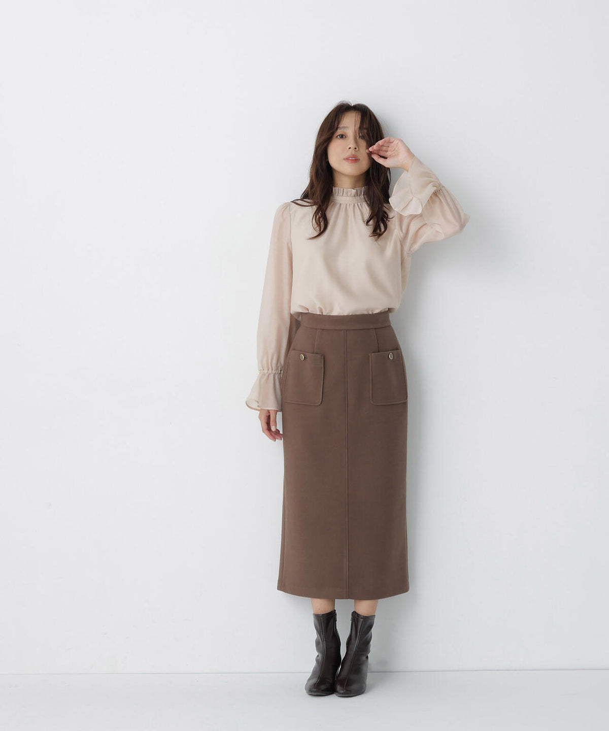 165.5cm 着用サイズ：FR