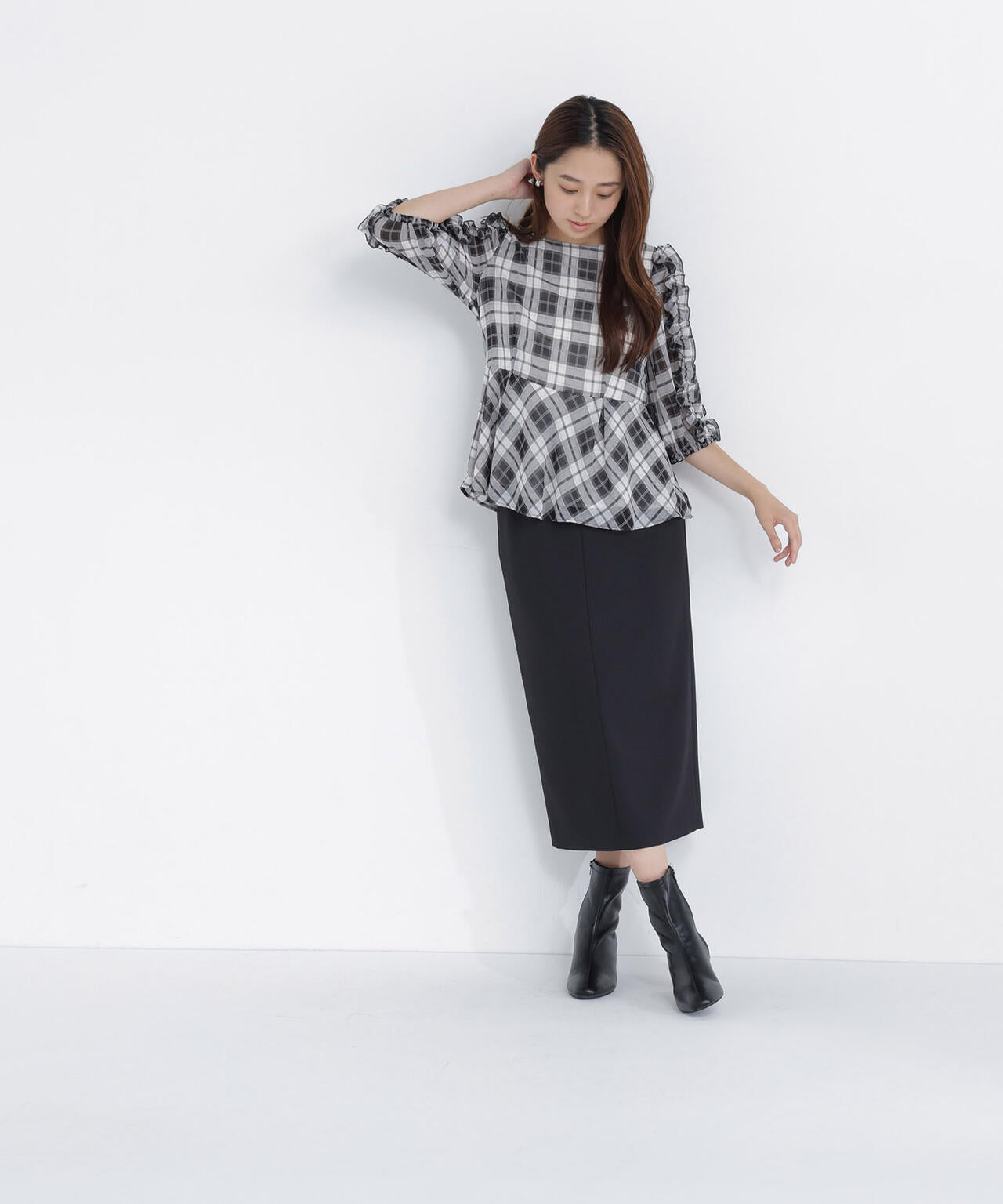 165.5cm 着用サイズ：FR
