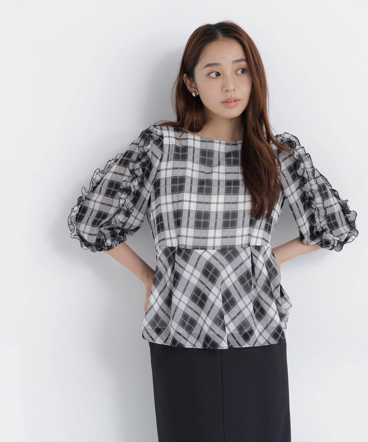 165.5cm 着用サイズ：FR