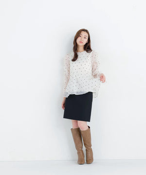 166cm B:76 W:57 H:88 着用サイズ：M