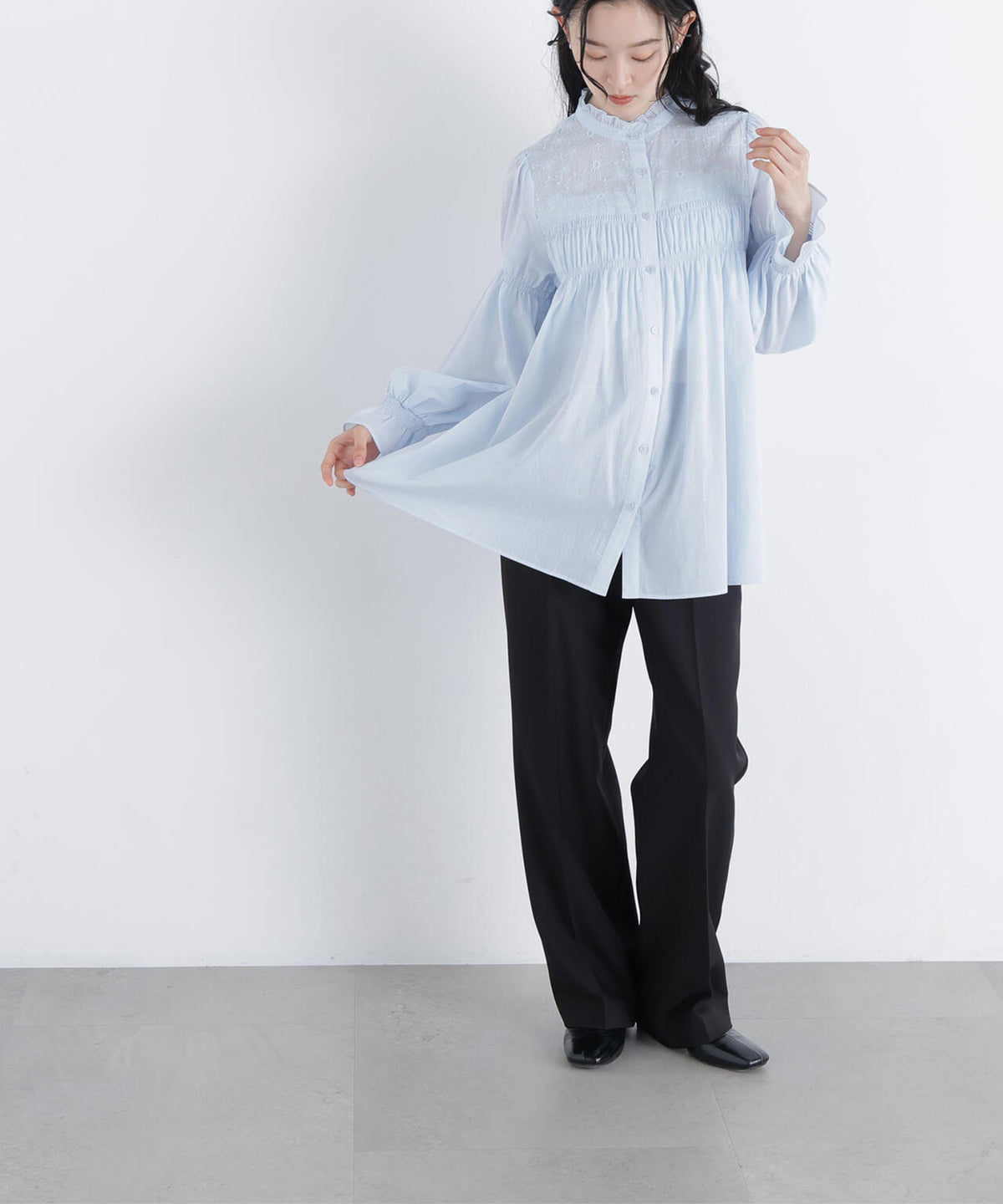 163cm 着用サイズ：FR