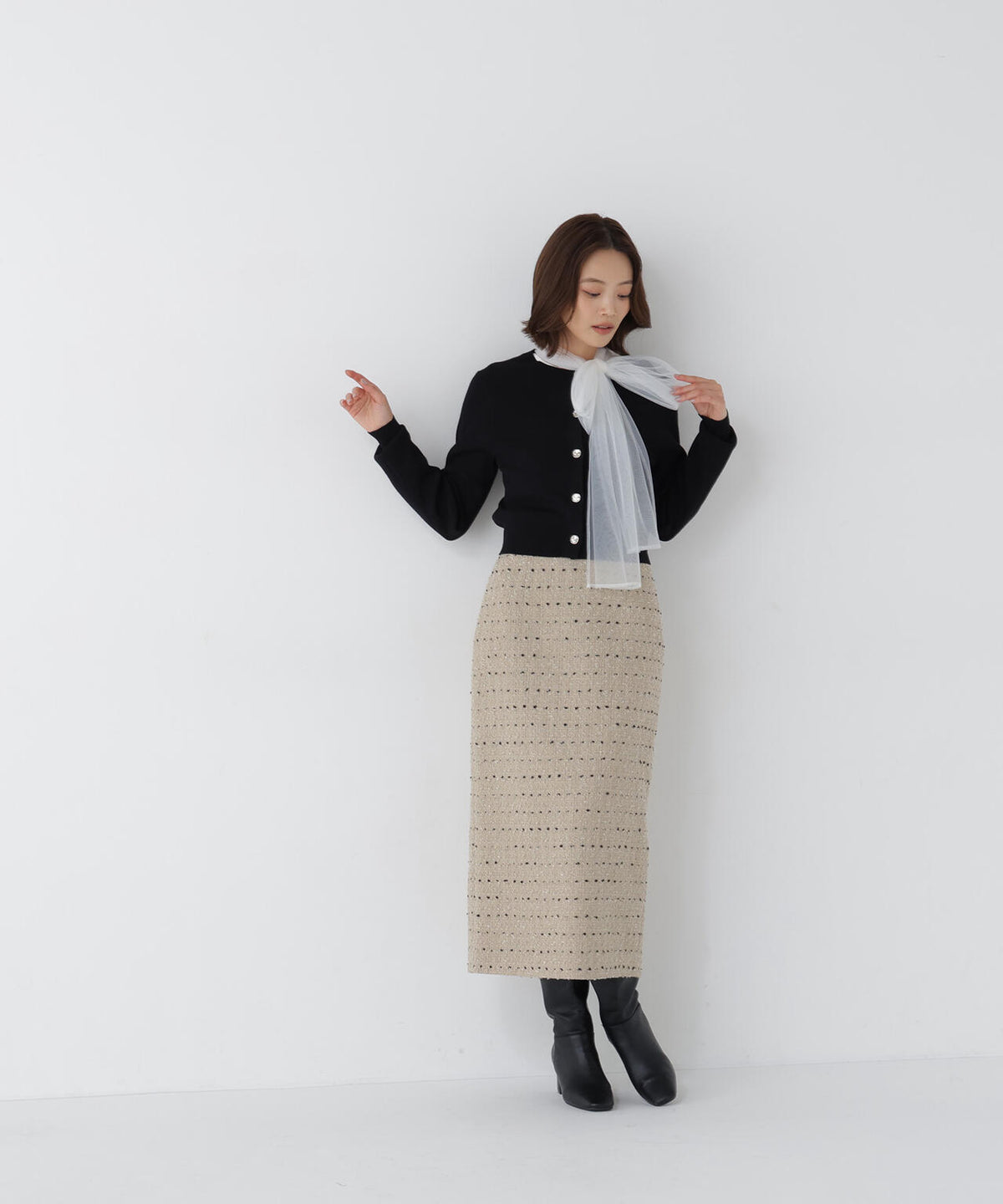 167cm 着用サイズ：M