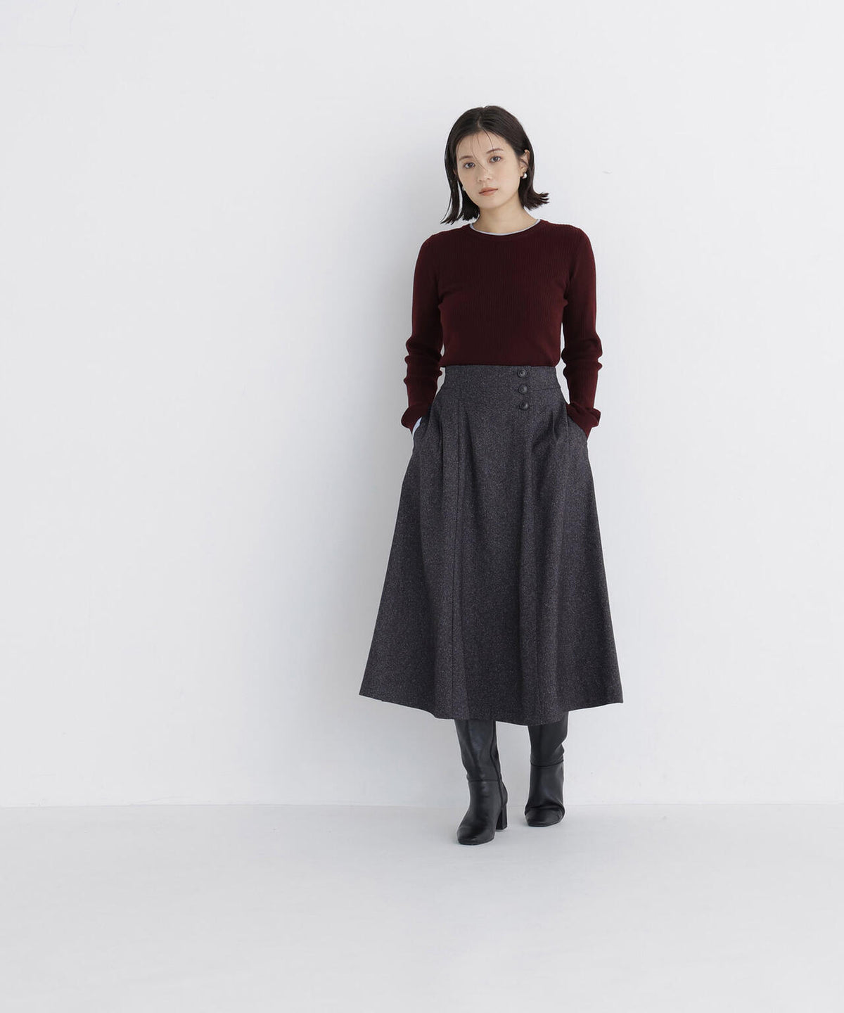 163cm 着用サイズ：M