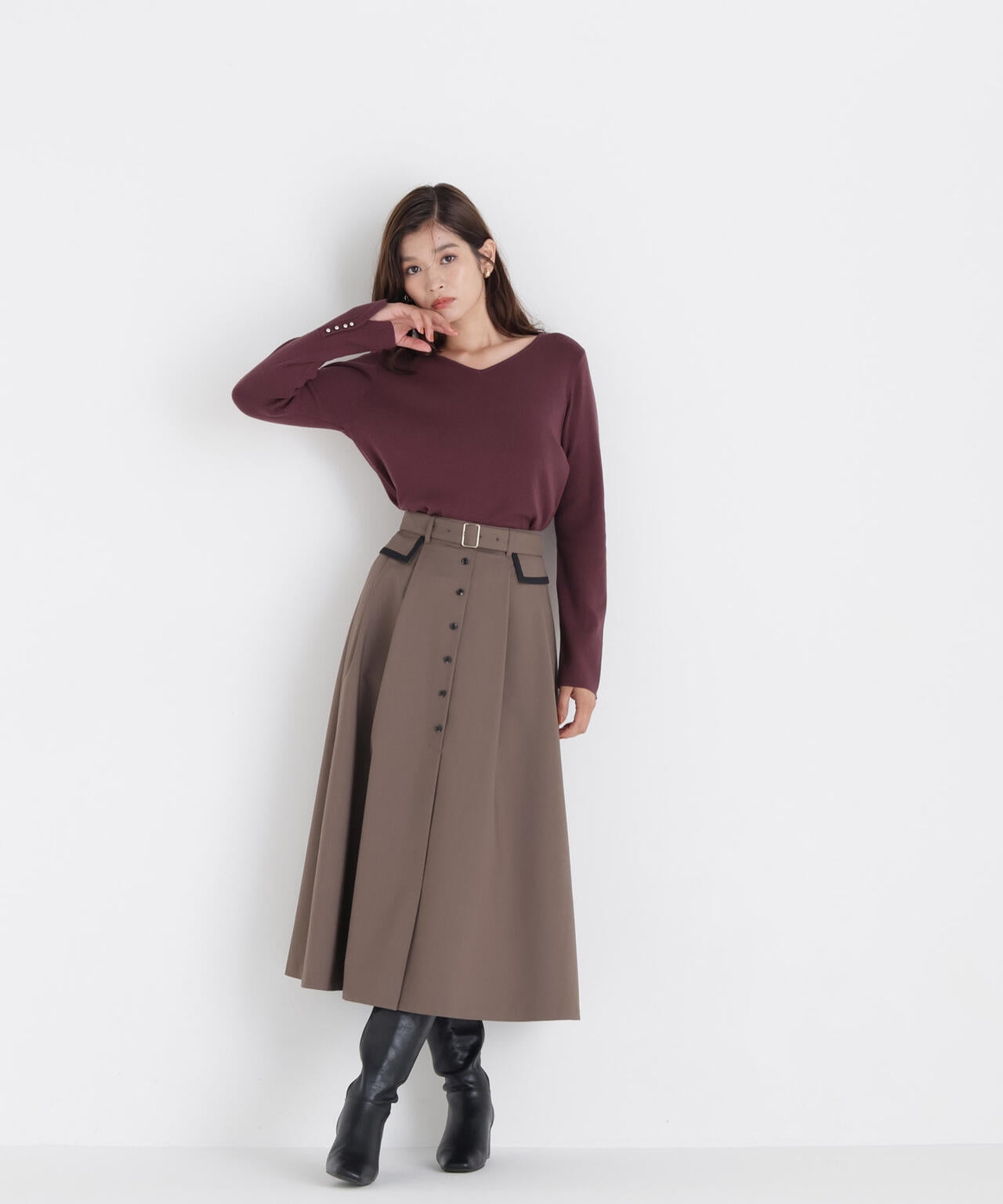 165cm 着用サイズ：M