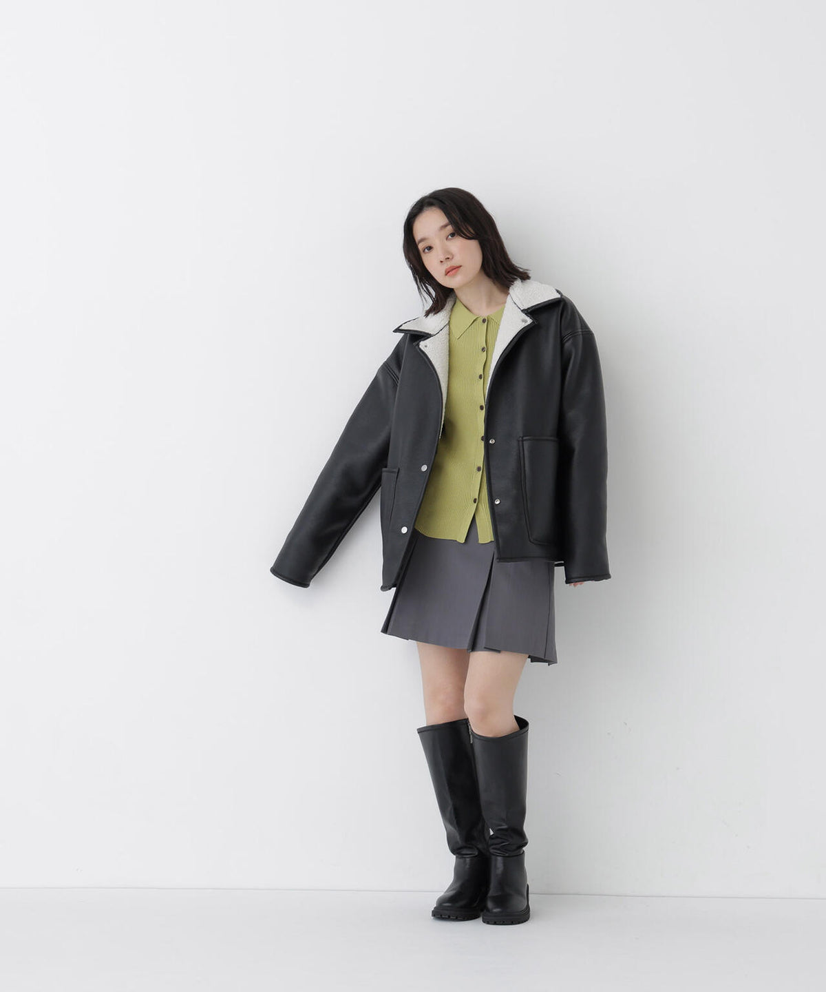 163cm 着用サイズ：M
