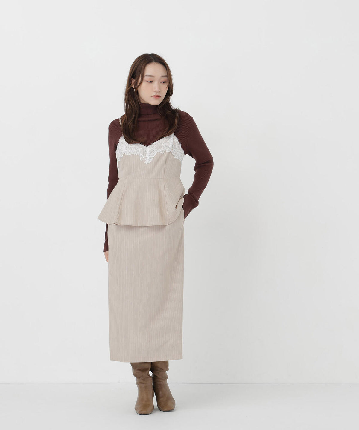 167cm 着用サイズ：M