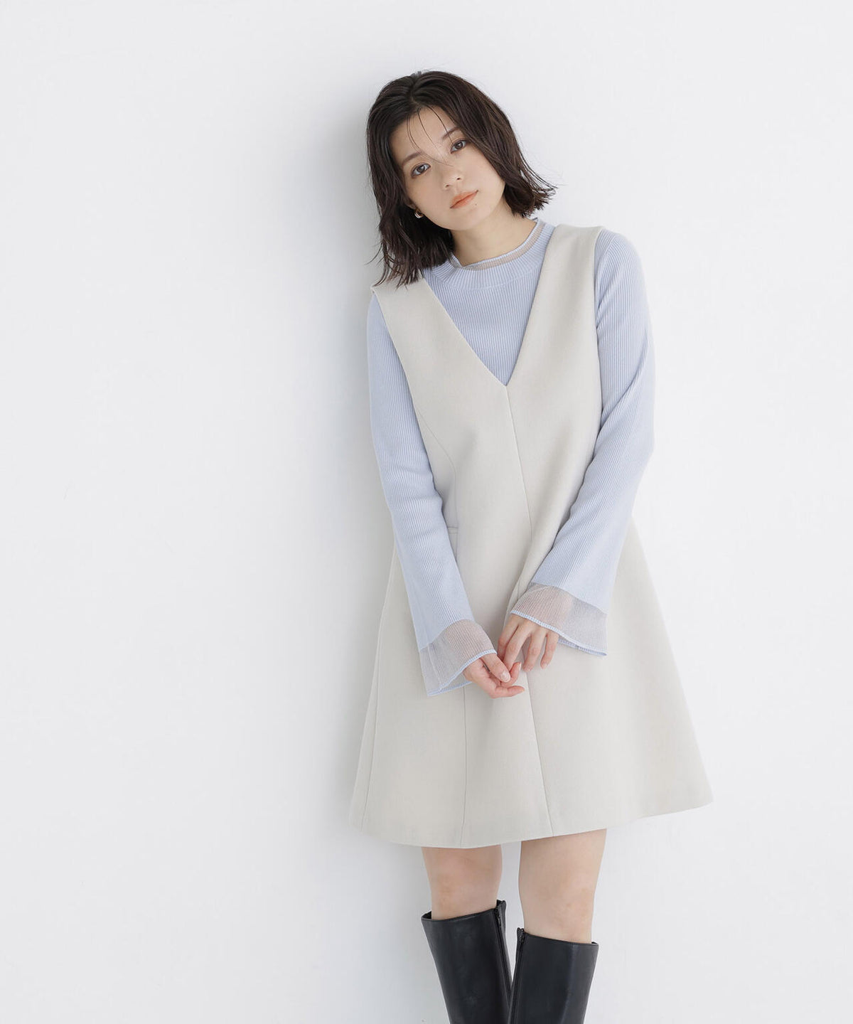 163cm 着用サイズ：M