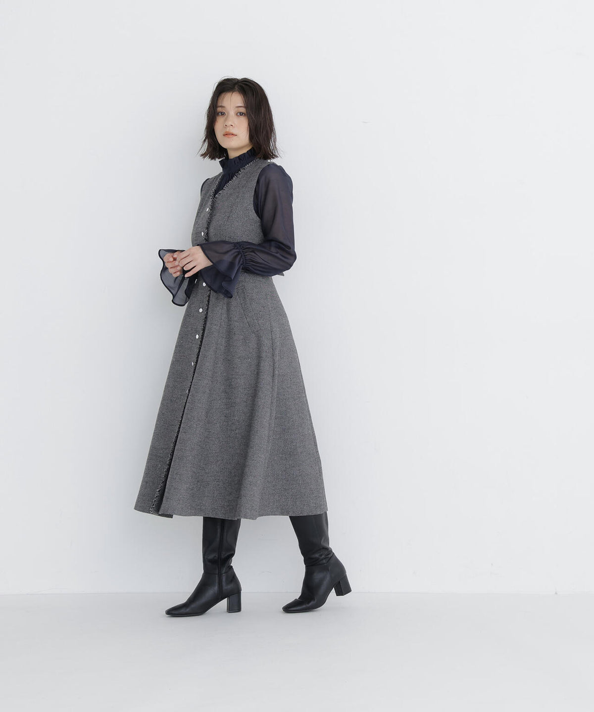 163cm 着用サイズ：M