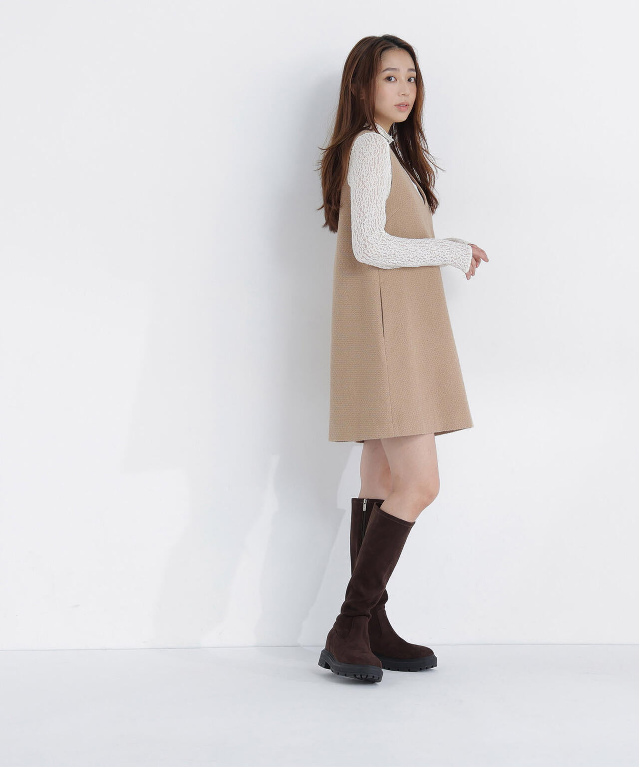 165.5cm 着用サイズ：M
