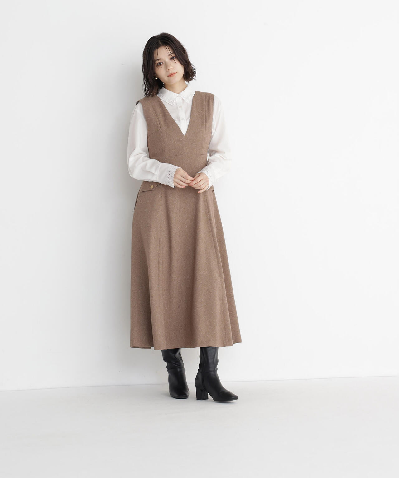 163cm 着用サイズ：M