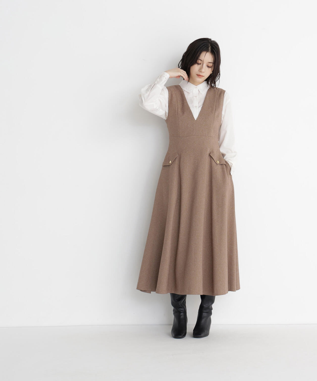 163cm 着用サイズ：M