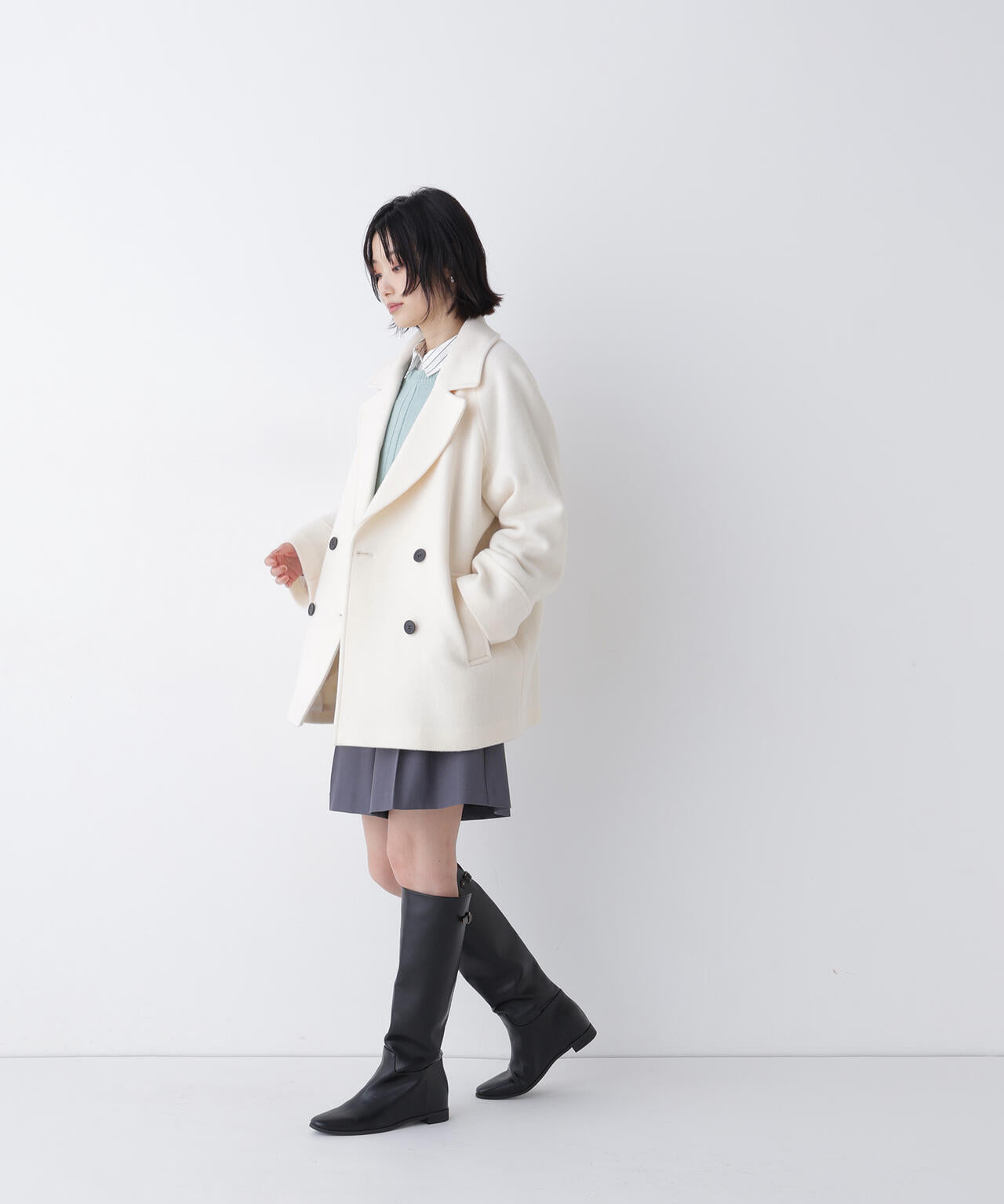 167cm 着用サイズ：M