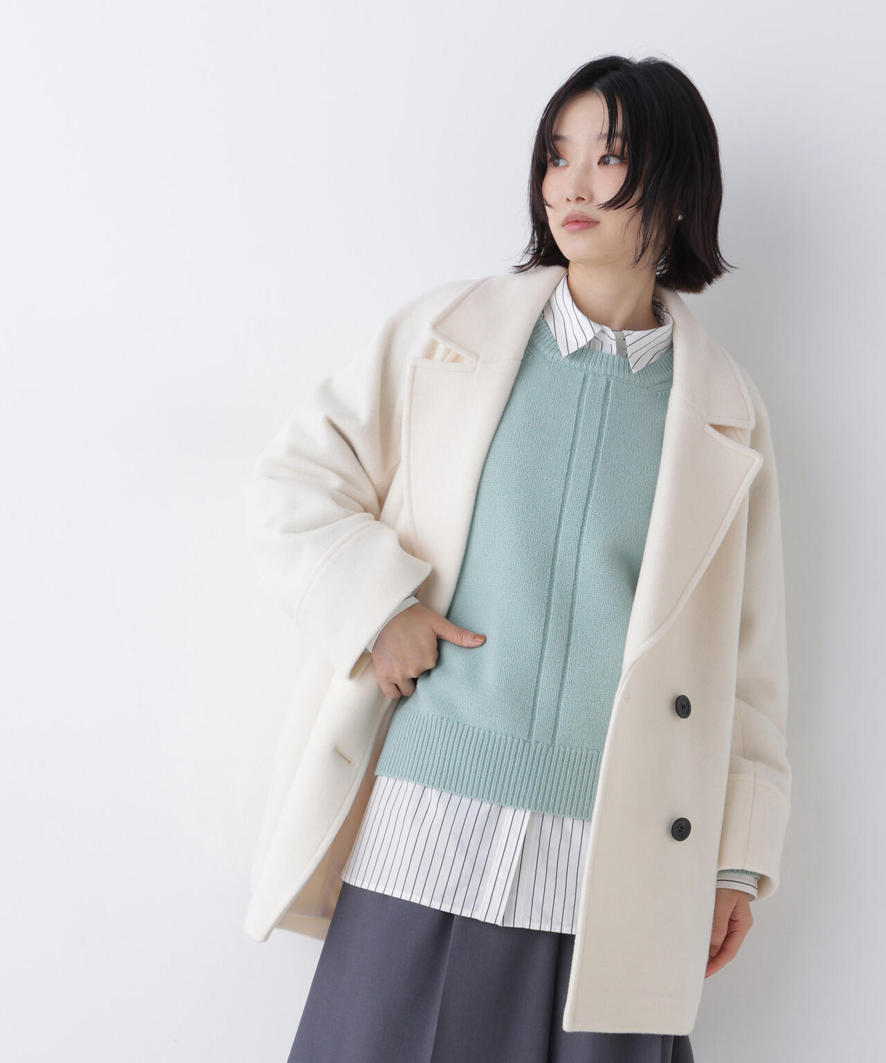 167cm 着用サイズ：M