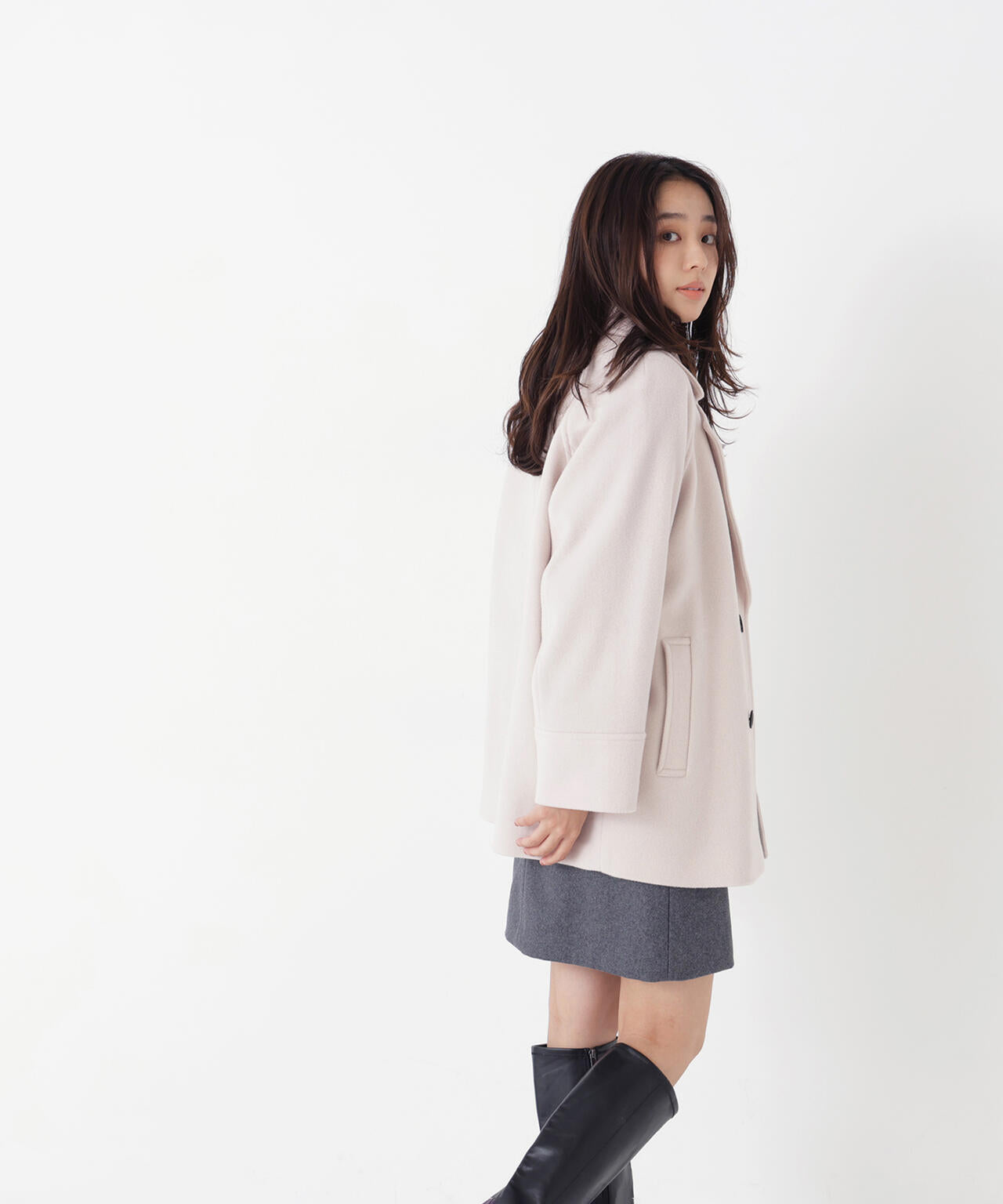 165.5cm 着用サイズ：M