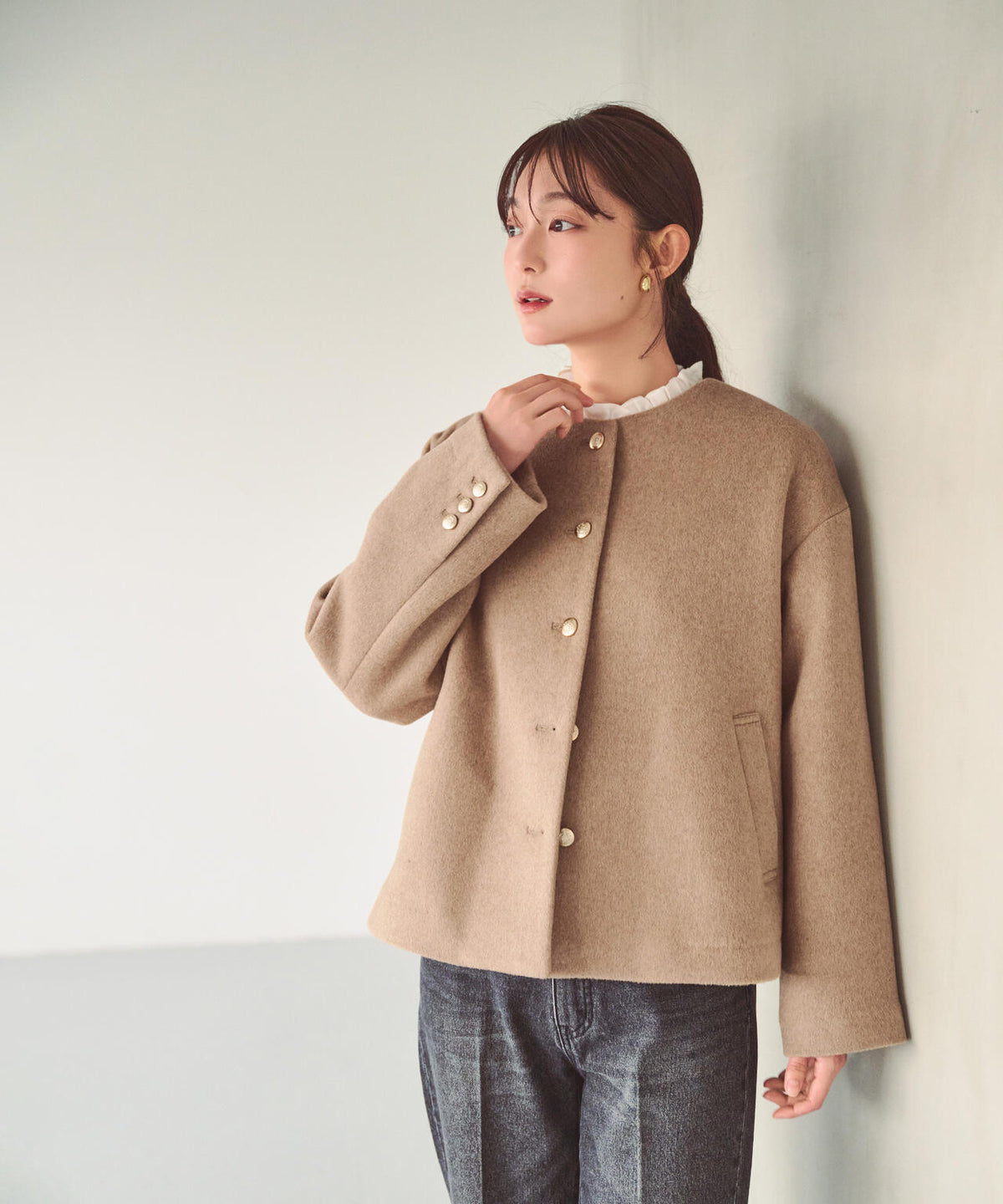 165cm 着用サイズ：M
