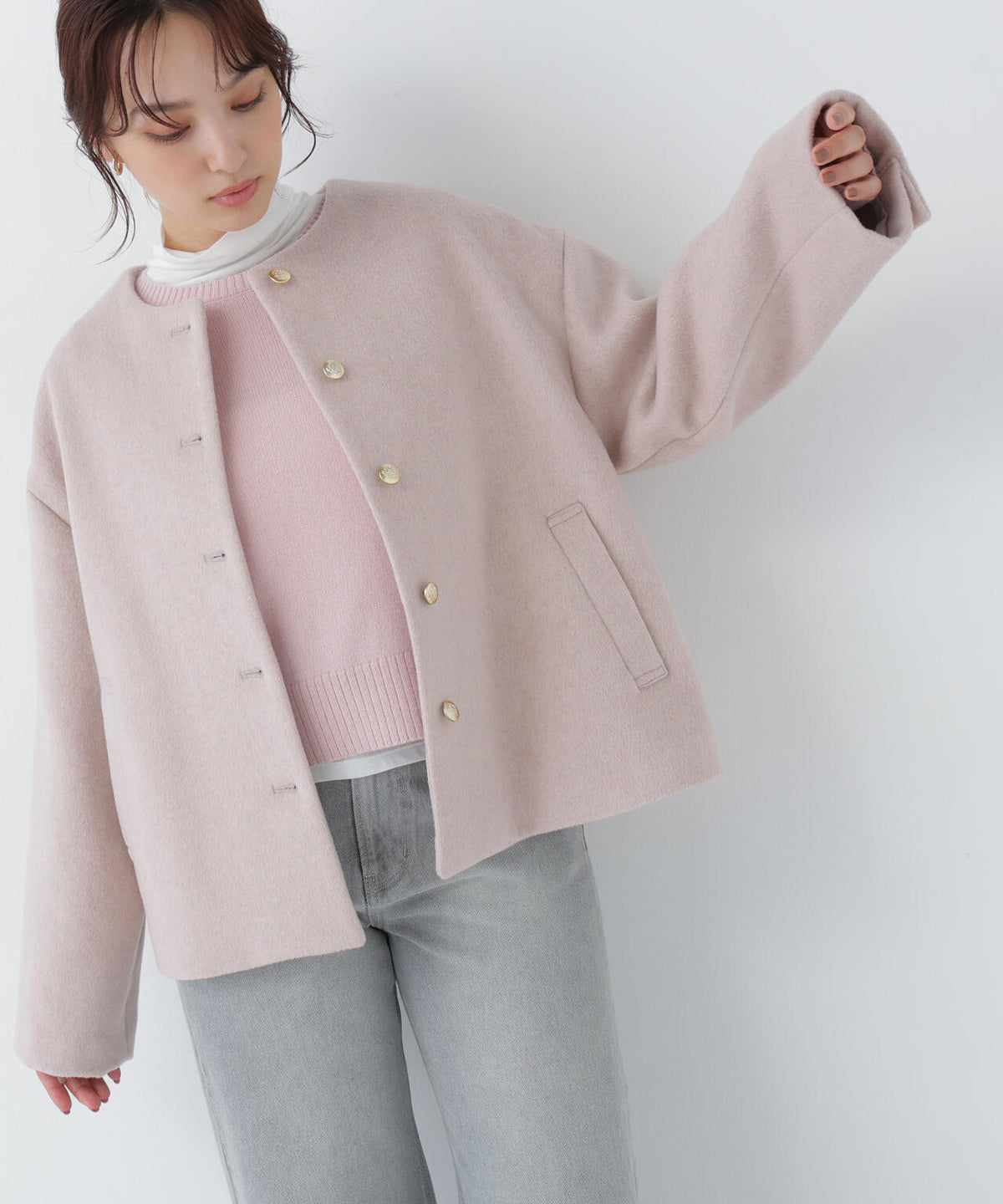 163cm 着用サイズ：M
