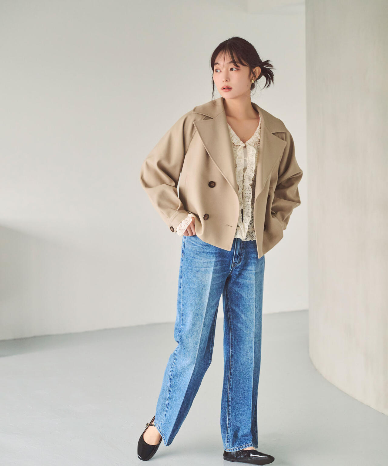165cm 着用サイズ：M