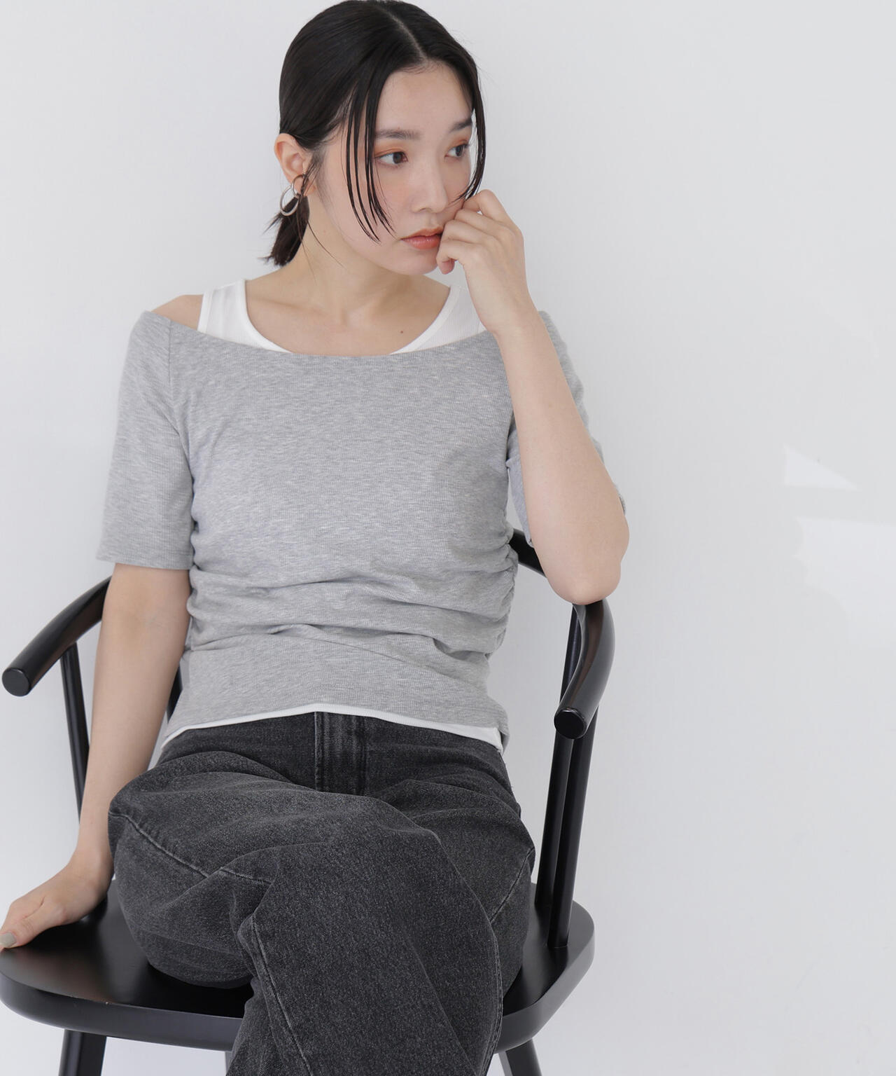 163cm 着用サイズ：FR