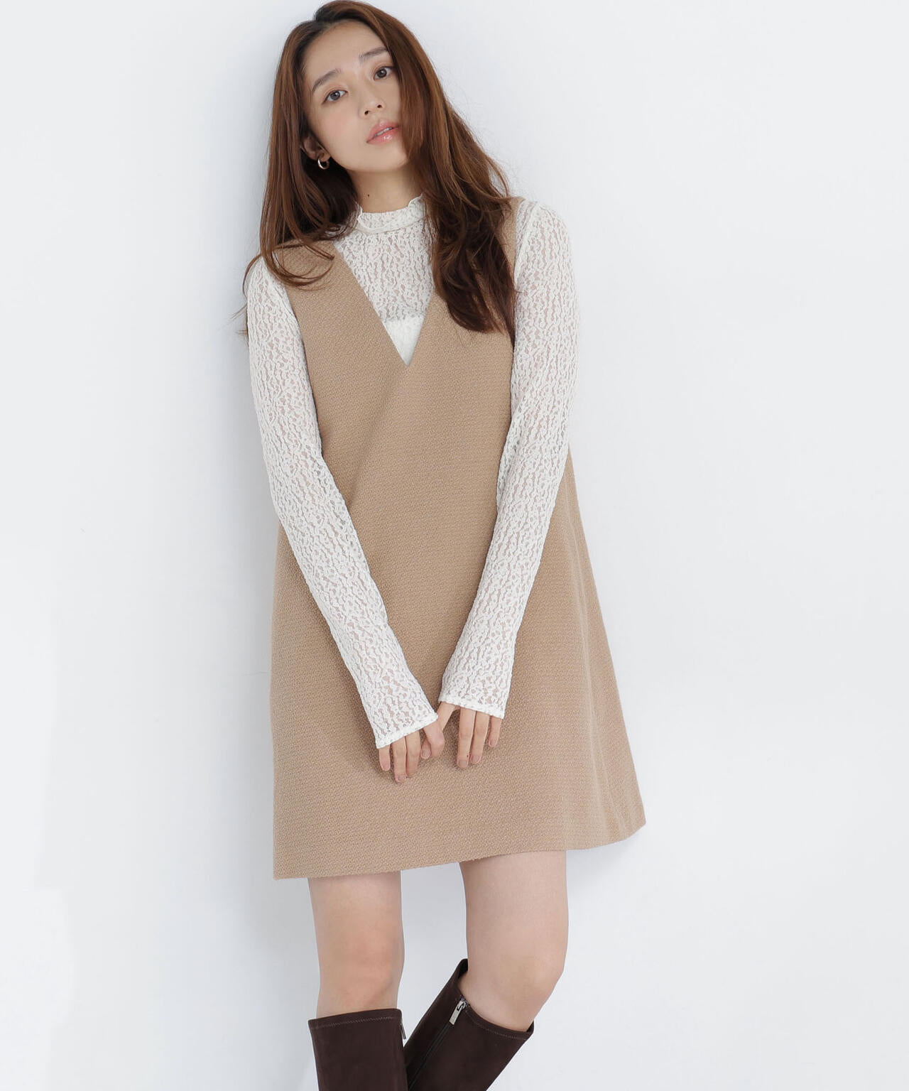 165.5cm 着用サイズ：FR