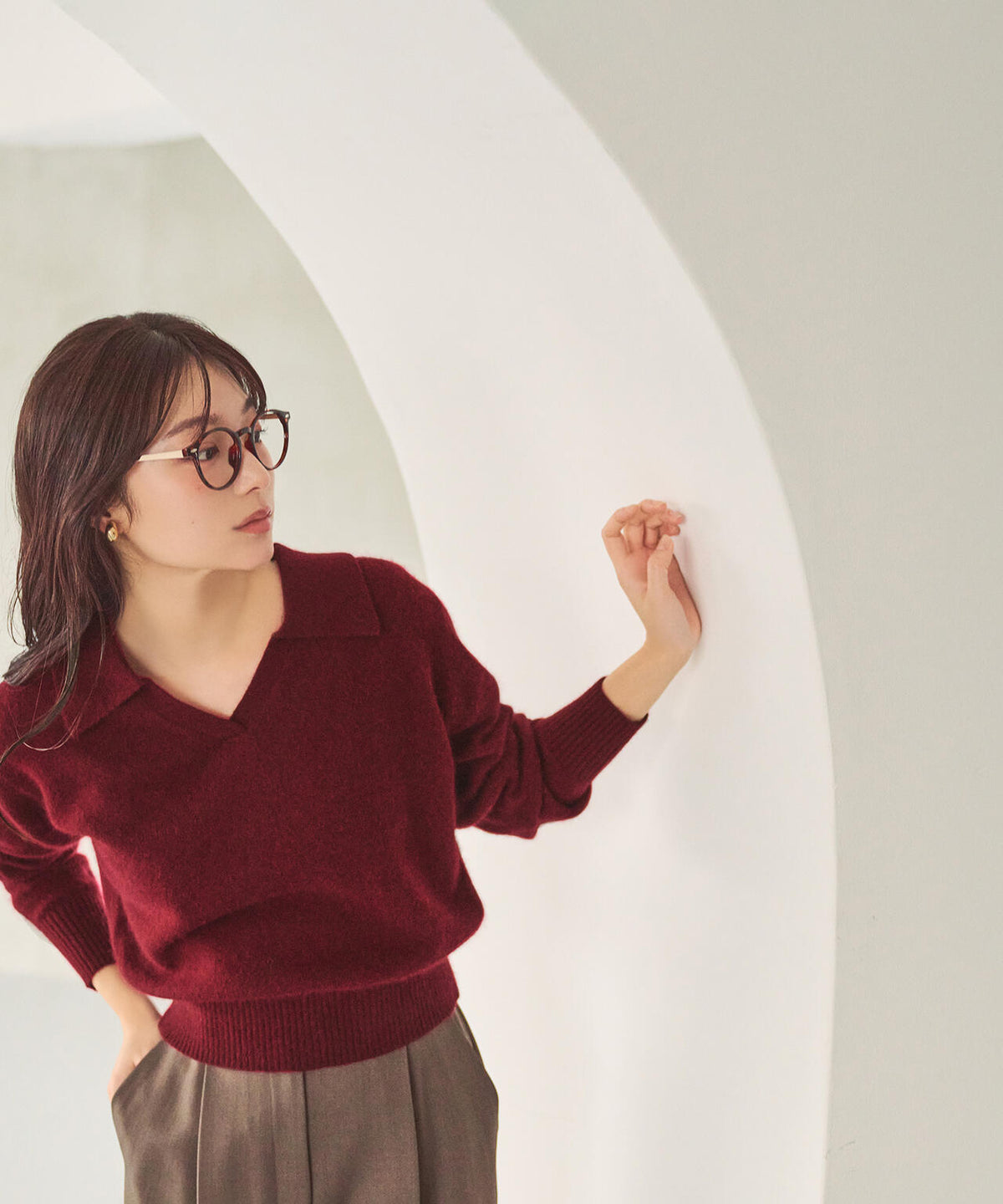 165cm 着用サイズ：FR