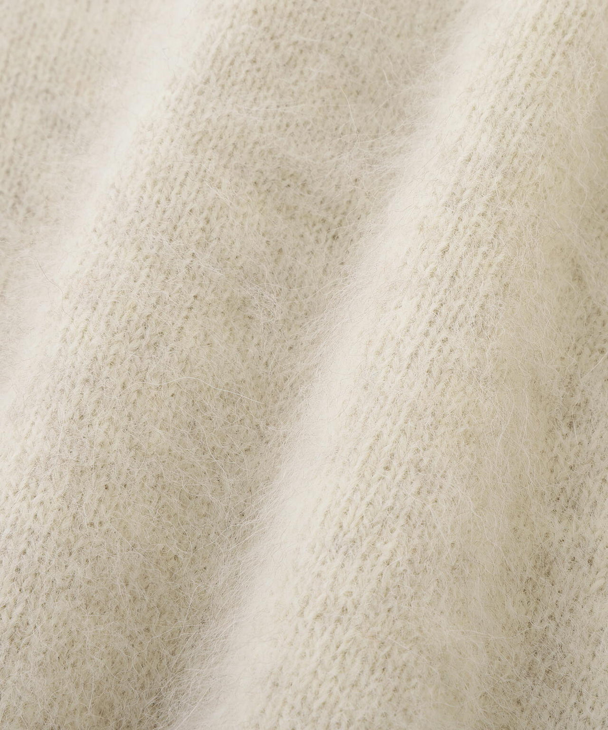 ＜WEB限定カラー：ピンク＞＜ちょうど、いい服＞柔らか、ほおずりフォックス混ニット