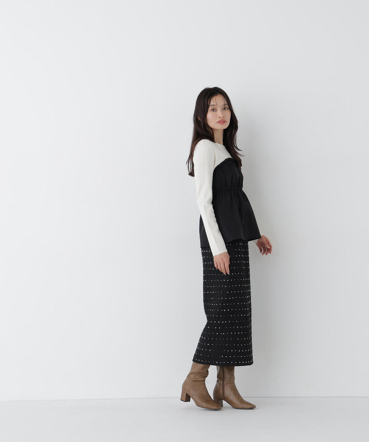 165cm 着用サイズ：FR