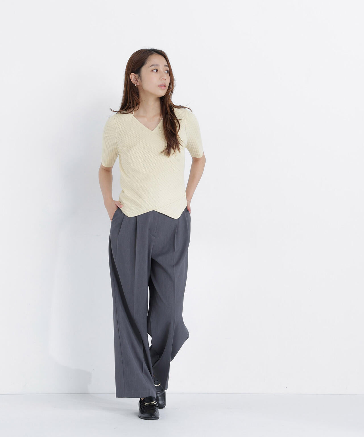 165.5cm 着用サイズ：FR
