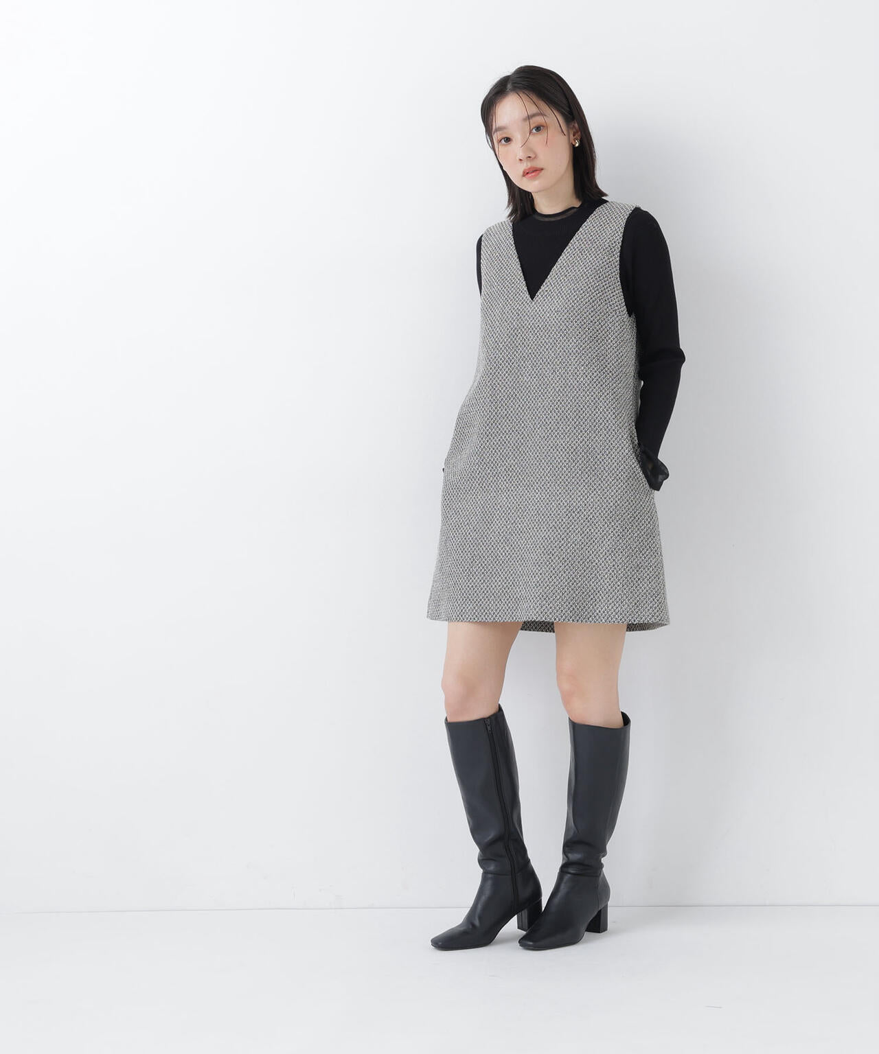 163cm 着用サイズ：FR