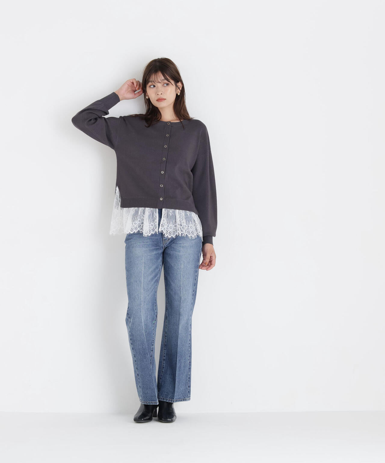 168cm 着用サイズ：FR