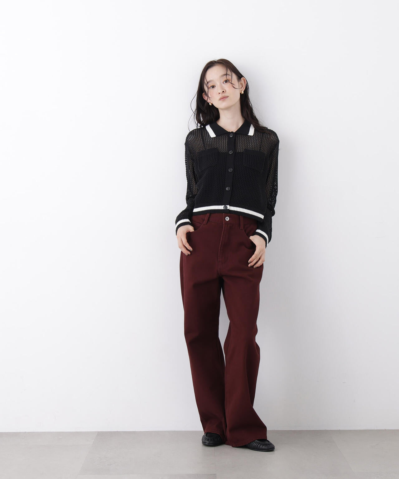 163cm 着用サイズ：FR