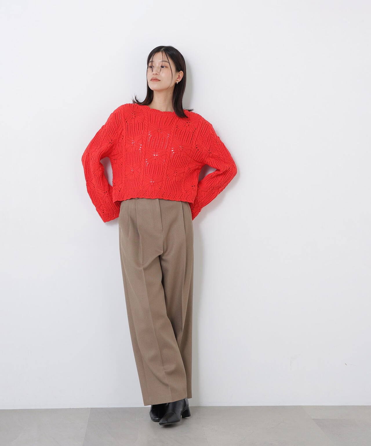 身長168ｃｍ　Ｂ82　W59　H88 着用サイズ：FR