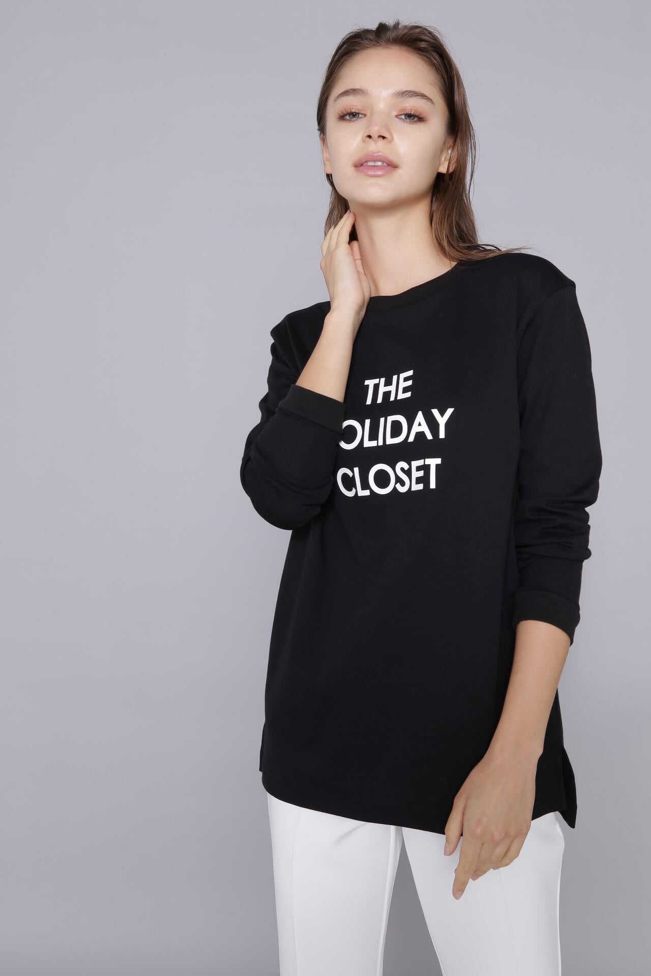 [THE HOLIDAY CLOSET] ロゴロンT