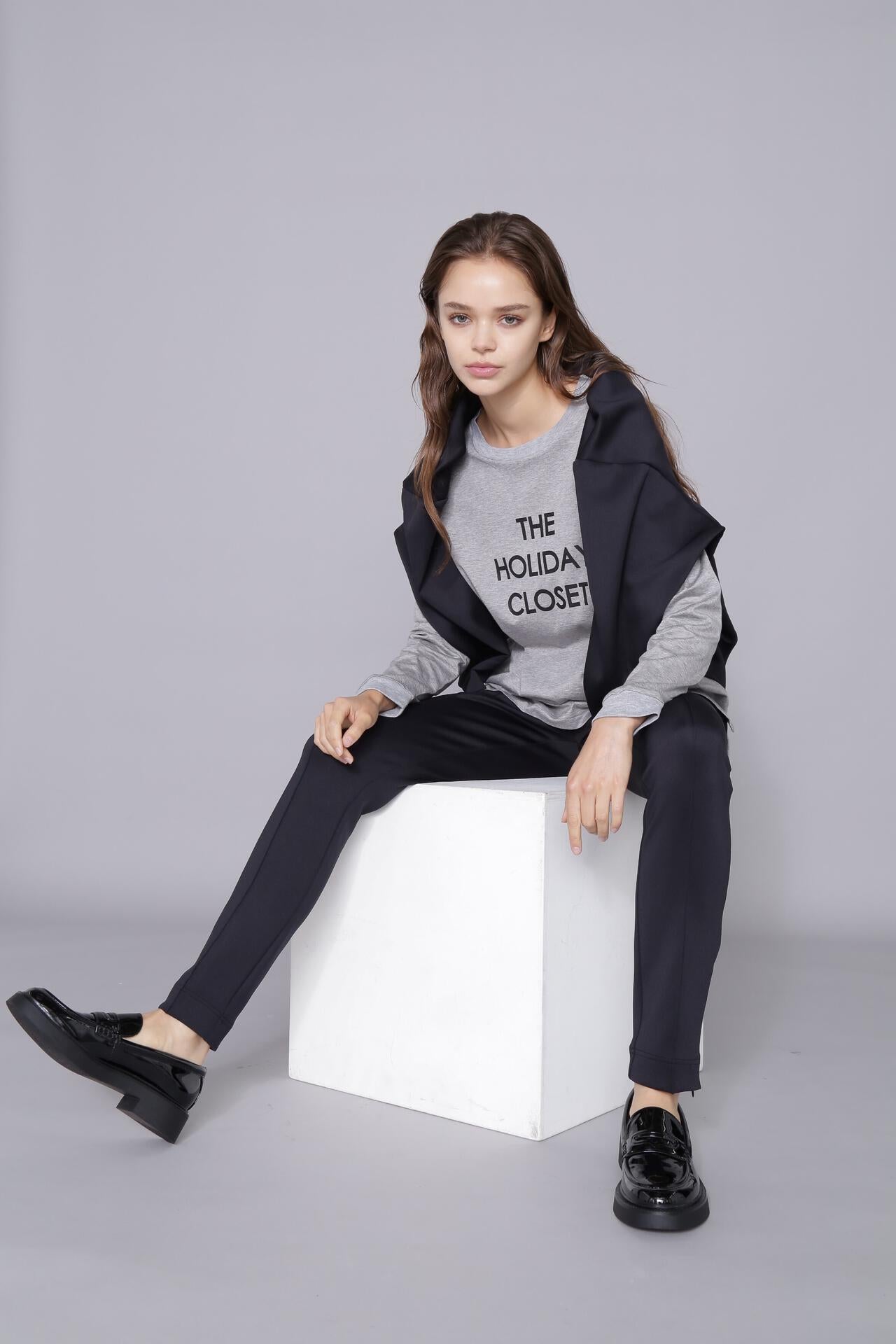 [THE HOLIDAY CLOSET] ロゴロンT